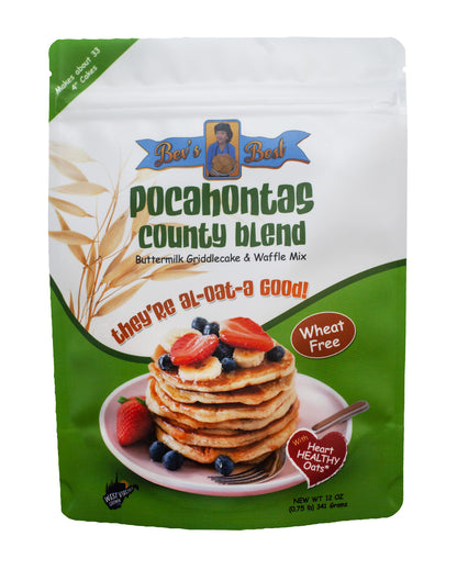 Pocahontas County Blend Wheat-Free Griddlecake & Waffle Mix